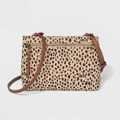 leopard crossbody purse