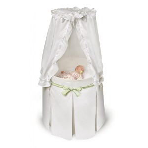 Badger Basket Empress Round Baby Bassinet with Canopy - 1 of 4