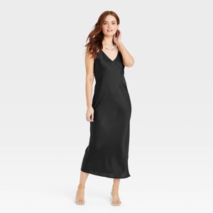 Women's Midi Slip Dress - A New Day™ - 1 of 3