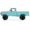 1967 Ford F-100 Custom Pickup Truck Light Blue "Barrett-Jackson" Series 16 1/64 Diecast Model Cars by Greenlight - 3 of 4