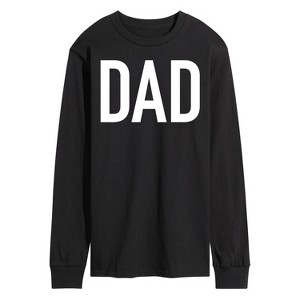 Men's - Instant Message - Dad Set Long Sleeve Graphic T-Shirt - 1 of 4