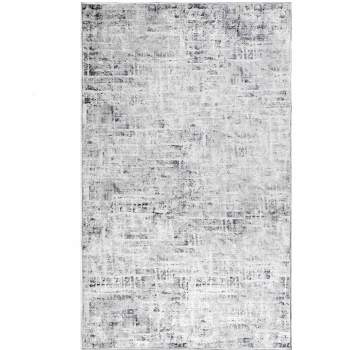 Distressed Contemporary Abstract Modern Indoor Runner or Area Rug by Blue Nile Mills