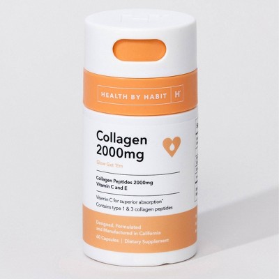 Health By Habit Collagen Capsules - 60ct