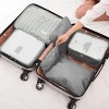 9Pcs Clothes Storage Bags Water-Resistant Travel Luggage Organizer Clothing Packing Cubes - 2 of 4