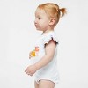 The Juniper Shop Little Bunny Ears Baby Flutter Sleeve Bodysuit - 2 of 2