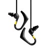 Veho VEP-005-ZS2 Water Resistant Sports Earphones with Ear Hooks and Flex Anti-Tangle Cable  Yellow/Black - 2 of 4