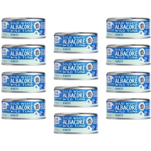 Sea Tales Seafood With A Story Solid White Wild Albacore Tuna in Water - Case of 12/5 oz - 1 of 3