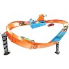 Hot Wheels Toy Car Track Set, Rapid Raceway Champion, Multi-Car Launcher, Connects to Other Sets, Includes 1:64 Scale Car - 4 of 4
