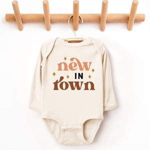 The Juniper Shop Boho New In Town Long Sleeve Bodysuit - 1 of 4