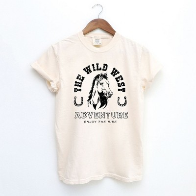 Simply Sage Market Women's Wild West Adventure Short Sleeve Garment Dyed Tee