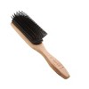 Bass Brushes Style & Detangle Hair Brush Premium Bamboo Handle with Professional Grade Nylon Pin 9 Row Black - 3 of 4