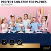 Plastic Tablecloth Disposable, Tablecloths for Rectangle Tables 54 inch. x 108 inch. Fits Tables Up to 8 Feet, Table Cloth for Party - SparkSettings - 2 of 4