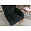 NicBex Velvet Glider Rocking Chair, Upholstered Nursery Rocking Chairs with High Backrest,Modern Rocking Chair,Nursing Chair for Bedroom - 4 of 4