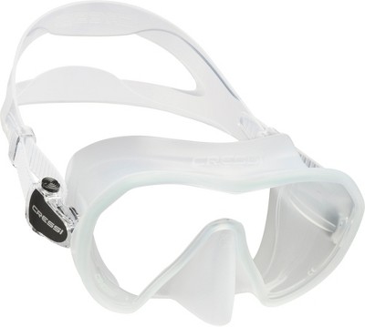 Cressi Single Lens Frameless Scuba Mask for Good Visibility - F-Dual:  Designed in Italy