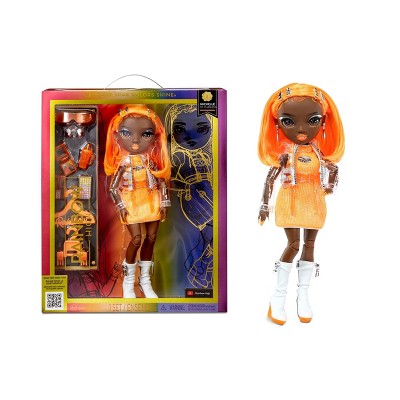 Sane Doll Xxx Videos - Rainbow High Michelle - Orange Fashion Doll : Target