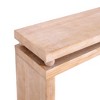 Grungis Console Table with Storage Drawers,Elegant Wood Sideboard with Decorative Beaded Trim for Entryway Living Room - 4 of 4