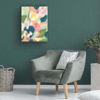 Colorful Abstract 18x24 Canvas Wall Art