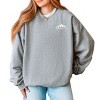 Simply Sage Market Work Between Camping Trips Front And Back Sweatshirt - 3 of 4
