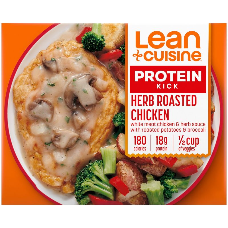 Lean Cuisine Protein Kick Gluten Free Frozen Herb Roasted Chicken - 8oz, 1 of 12