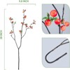 BRINJOY 8-Pack 28-Inch Artificial Berry Stems | Realistic Artificial Berry Vases for Indoor Decoration - 2 of 4