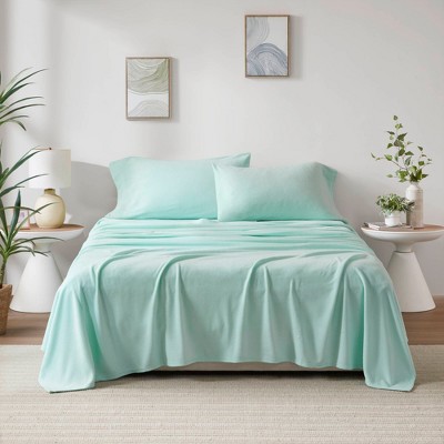 Elegant Solid Micro Fleece Sheet Set, All Season Bedding Sets, Cozy Home Textile fits Lux Bedroom Decor,Valentine's Day Gifts