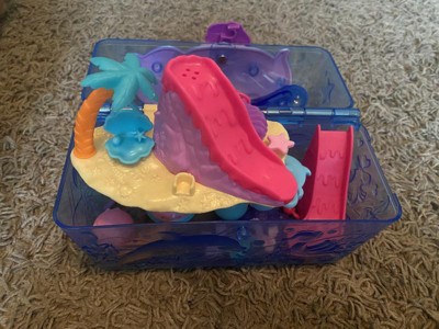 Polly Pocket Sparkle Cove Adventure Island Treasure Chest Playset : Target