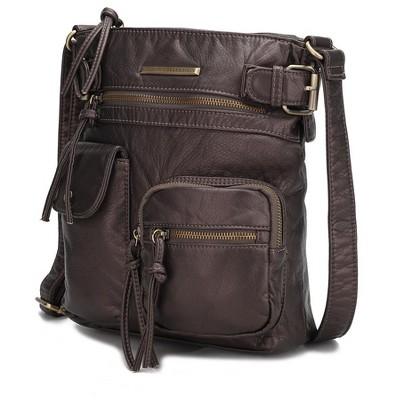 MKF Collection Vintage Stiella women's Crossbody Shoulder Bag by Mia K