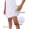Girls Tennis Golf Outfit Sleeveless Tank Top and Skorts Set Sports Skirt Dress with Shorts 4-13Y - 2 of 4