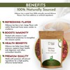 Hibiscus Tea Bags | Pyramid Tea Bags, Caffeine-Free, 100% Natural Ingredients and Sustainable Enjoyment, 9 Oz (Pack of 100) - 4 of 4