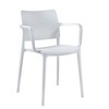 Omax Decor,Cleo Arm Resin Patio Dining Chair - (Set of 2) - 2 of 4