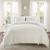 Amber Tufted Cotton Chenille Duvet Cover Set : Target