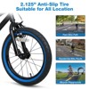 Hykolity Kids Bike Boy Girl Bicycle 16 inch for Children Age 4-6 Height 38-48" Child Sport Bike BMX Handbar includes Training Wheel Black - 3 of 4