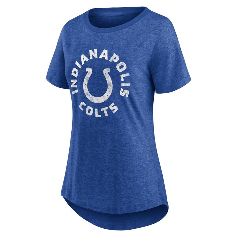 NFL Indianapolis Colts Women&#39;s Roundabout Short Sleeve Fashion T-Shirt, 2 of 4
