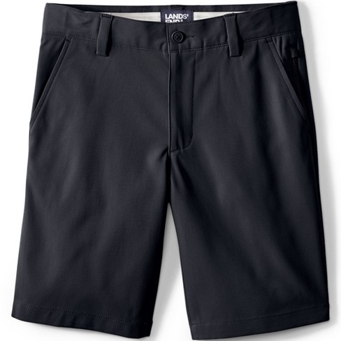 Lands' End School Uniform Kids Active Performance Chino Shorts - 7 ...