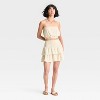 Women's Crinkle Gauze Tube Top - Universal Thread™ - 3 of 3