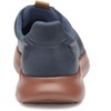 Johnston & Murphy Men's Amherst 2.0 Embossed Leather U-Throat Casual Shoe, Navy Oiled Full Grain, Size 11.5 - 3 of 3