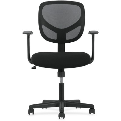 ErgoFlex Black Mesh Task Chair with Sculpted Arms