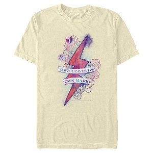 Men's Harry Potter Love Leaves Its Own Mark T-Shirt - 1 of 4