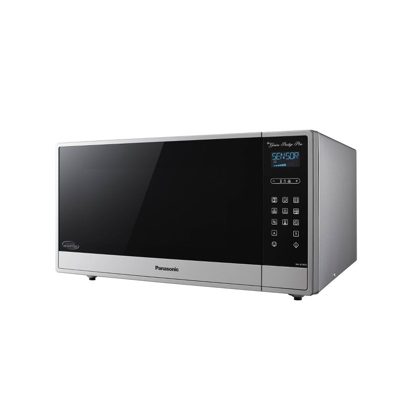 Panasonic 1.6 cu ft Cyclonic Inverter Microwave Oven - Silver - SE785S, 3 of 9