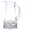 Classic Touch Swan Shaped Pitcher with 14K Gold Swirl Design - 2 of 3