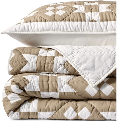 Lands' End Barn Star Quilt Sham