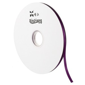 Unique Bargains Double Face Solid Wrapping Decoration Roll Satin Ribbon - 1 of 3