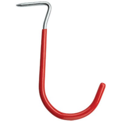 National Hardware 6 in. L Vinyl Coated Red Steel Hook 20 lb. cap. 2 pk (Case of 6)