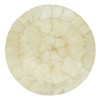 Saro Lifestyle Circles Design Capiz Table Placemats (Set of 4), Gold - 2 of 4