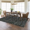 5x7 Area Rug Modern Boho Design Washable Rugs for Living Room Non Slip Geometric Floor Carpet, Ideal for High Traffic Areas in Home Office Bedroom - 2 of 4