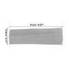 Unique Bargains Cotton Sweatbands Stretchy Moisture Wicking Headband for Sports 1 PCS - 2 of 4