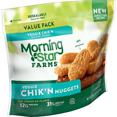 Morningstar Farms Frozen Chik'n Nuggets Value Pack - 21oz : Target