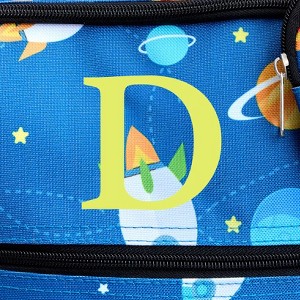 The Lakeside Collection 3-Pc. Kid's Monogrammed Space-Themed Luggage Sets - 1 of 4