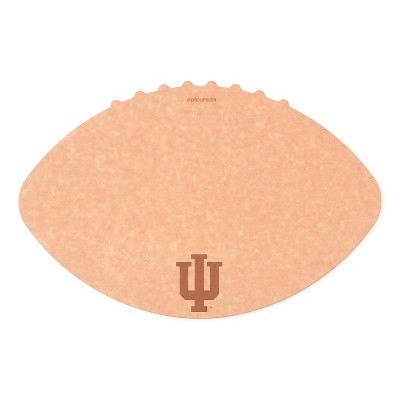 Epicurean Indiana University 16 x 10.5 Inch Football Cutting and Serving Board