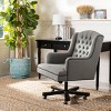 Nichols Office Chair - Granite/Black - Safavieh - 2 of 4